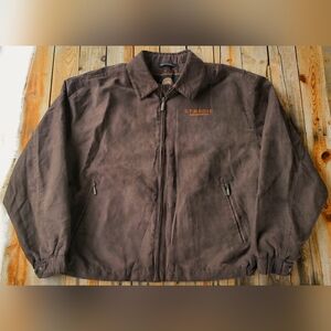 2000's St. Regis Monarch Beach weatherproof suede jacket  men's Size XL